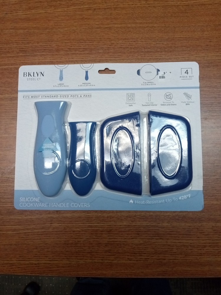 BKLYN Steel Co silicone cookware handle covers