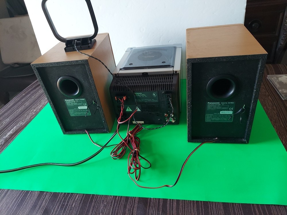 PANASONIC SA-PM03 Stereo System With Sound Virtualizer & Multi-Function Display