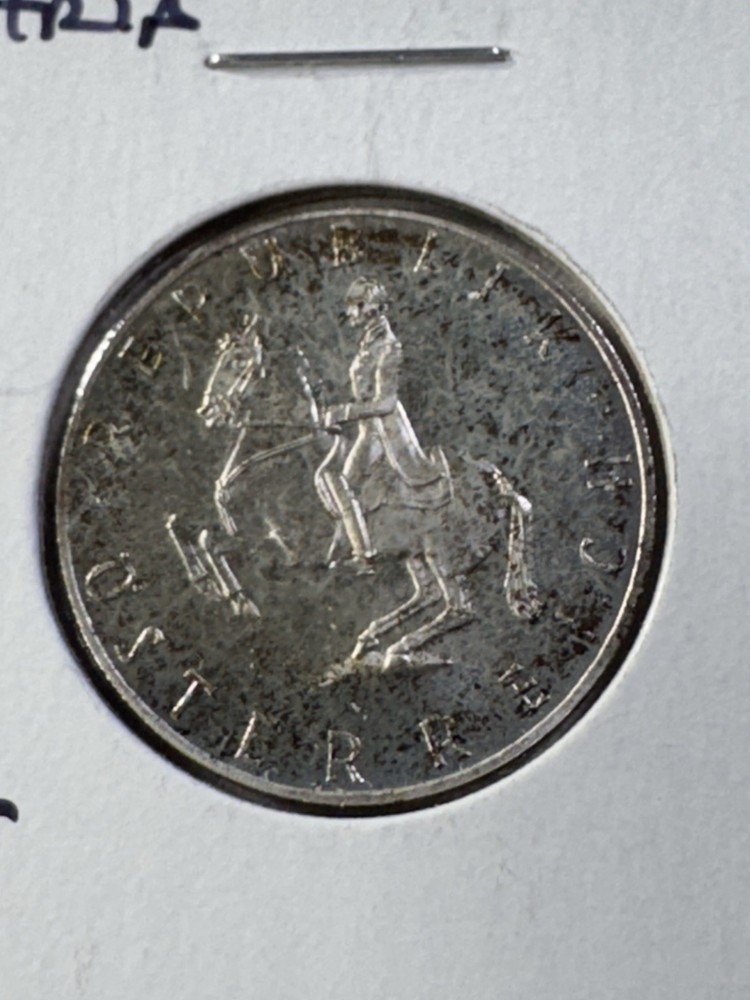 1964 Austria 5 Schilling Silver Proof
