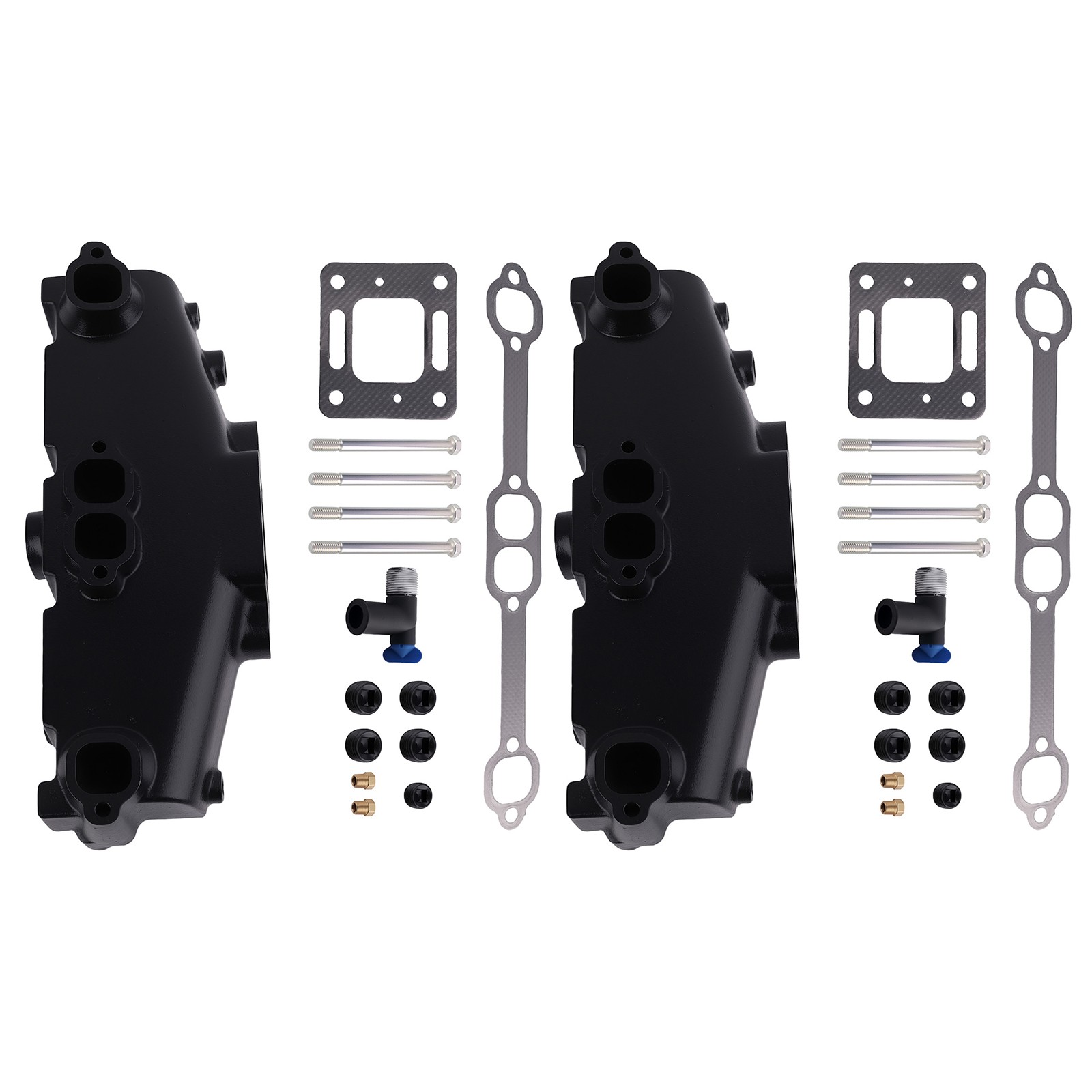 2PCS Exhaust Manifold for Mercruiser Marine 5.0 305 5.7 350 1983-2002 18-1953-2