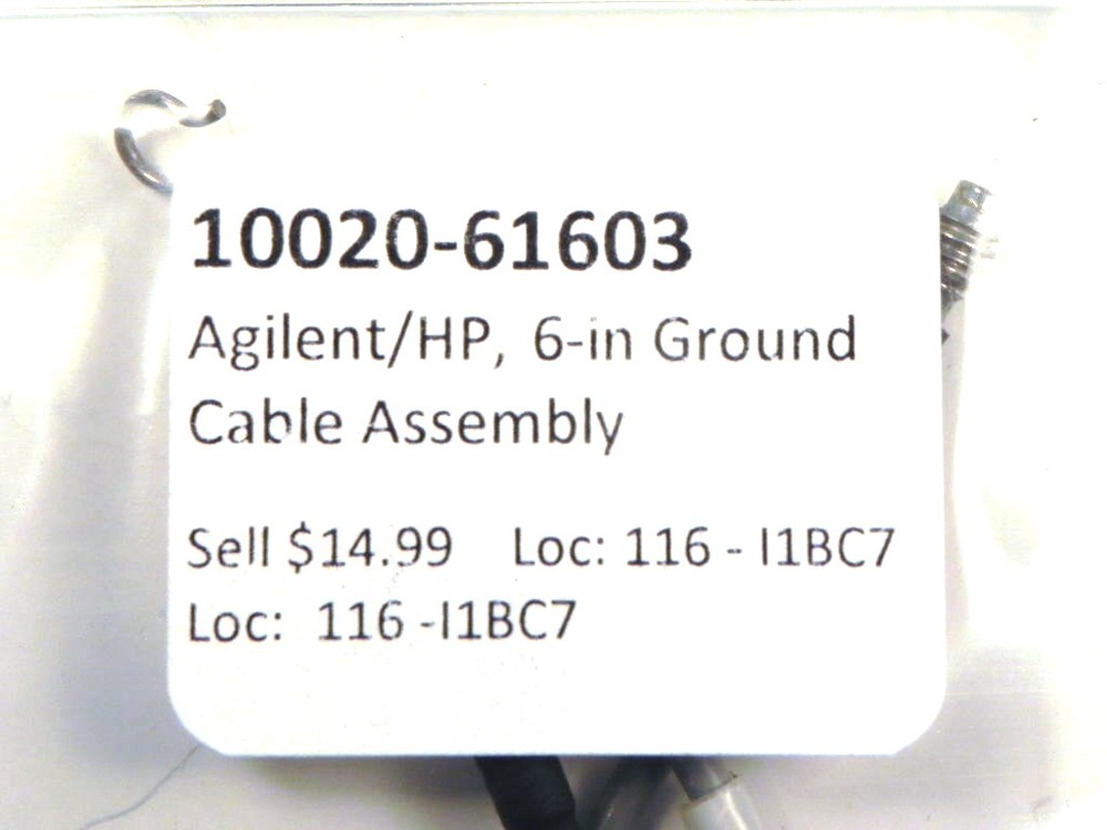 Keysight 10020-61603 6-in Ground Cable Assembly