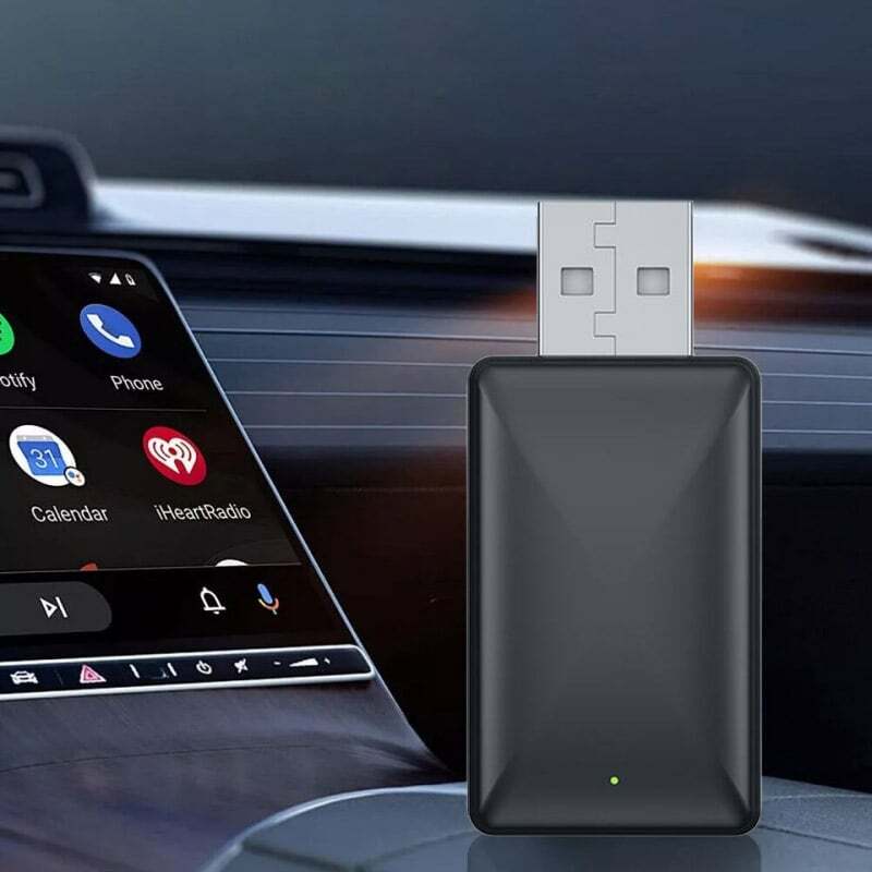 2026 Upgrade Wireless CarPlay Adapter USB for Android Auto – Plug & Play