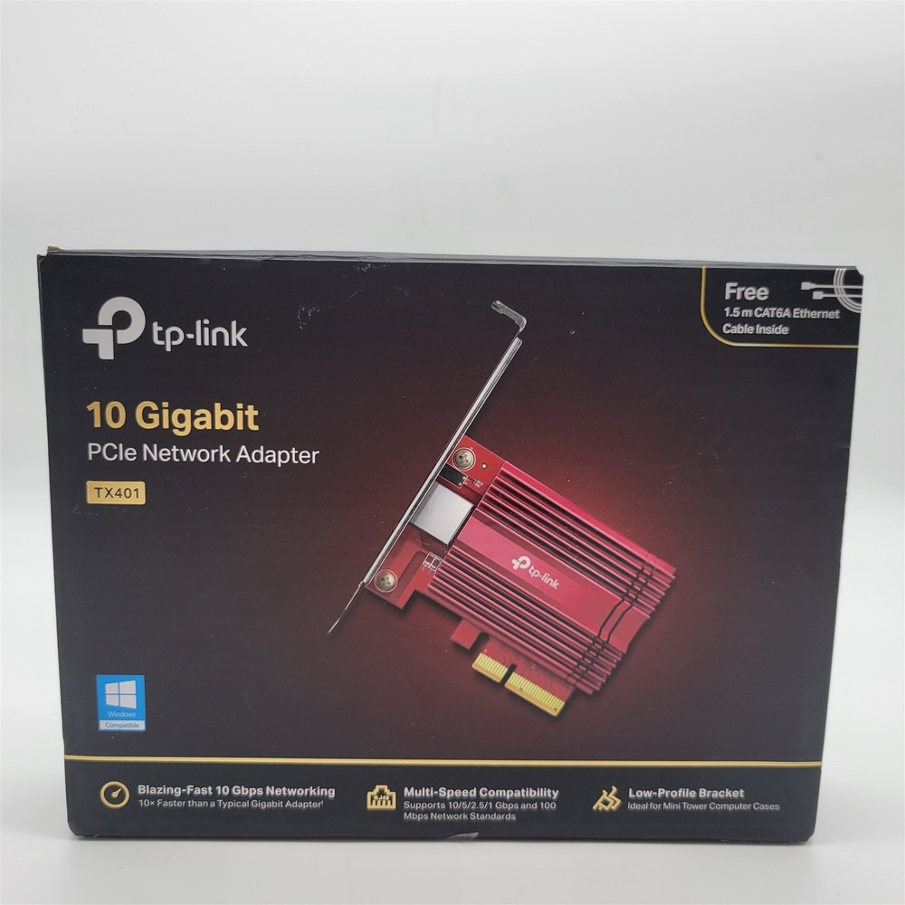 TP-LINK TX401 Network Adapter - Red