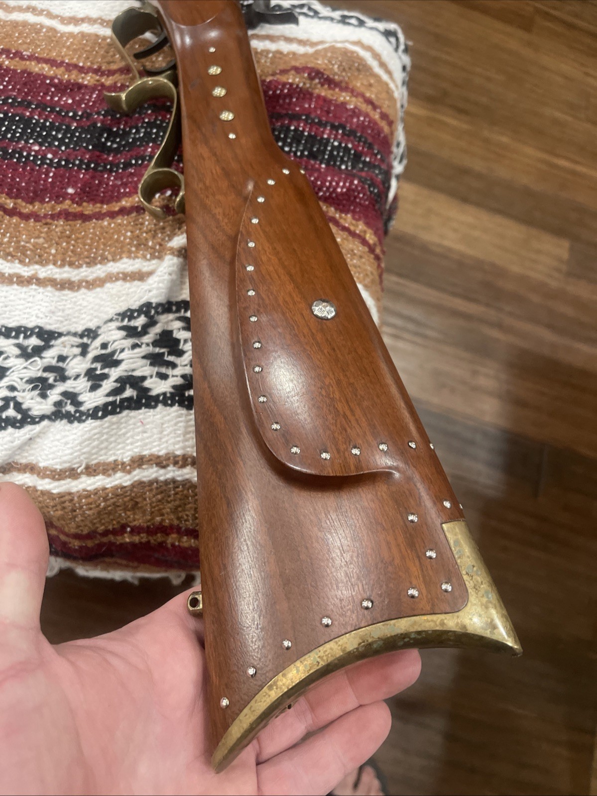 Thompson Center Hawken complete Stock with lock and buttplate Nice Lot C