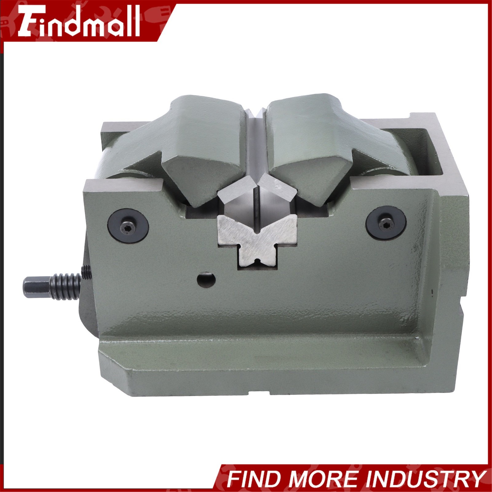 Findmall 4" Machine Vise Horizontal Vertical For Holding Shafts And Round Parts