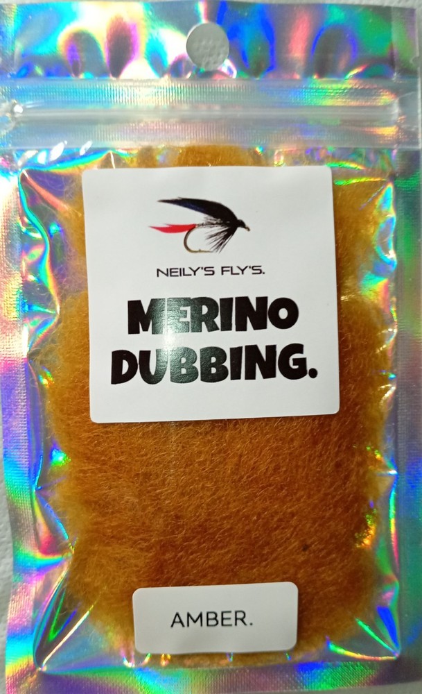 MERINO DUBBING Amber.