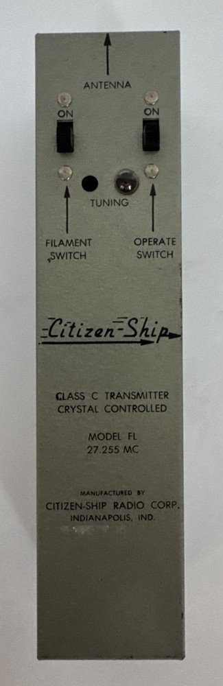 Citizen Ship Radio Control Transmitter Model FL 27 Untested Original Box Vintage
