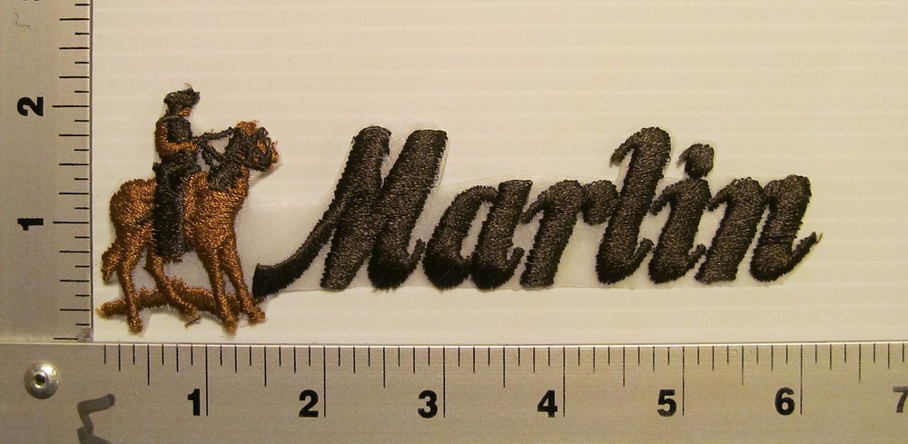 MARLIN VINTAGE PATCH (long)