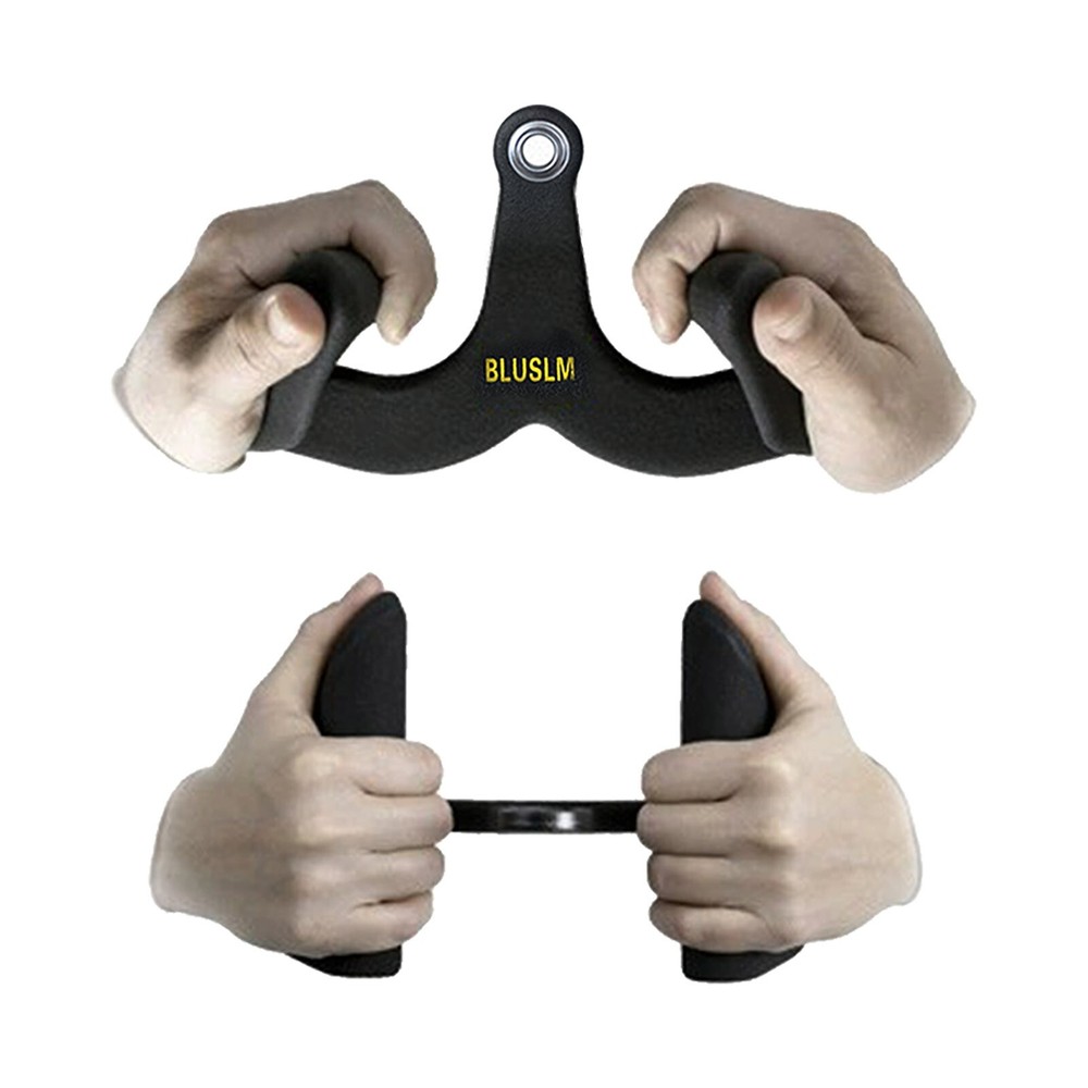 LAT Pull Down Bar for Cable Machine Pulldown T Bar V Bar Cable Attachments BL01