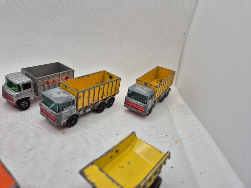 matchbox lesney bundle Construction Vehicles X7 Vintage