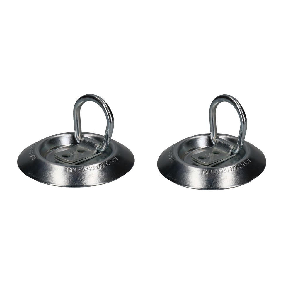 Surface Mount Tie Down Lashing Eye Strap Anchor Ring Point 2 Pack