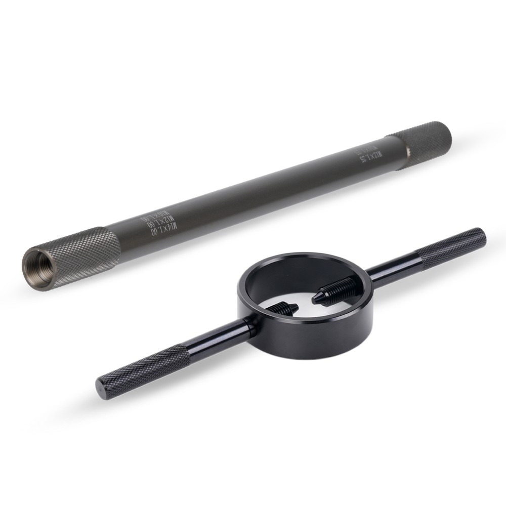 Universal Motorcycle Fork Spring Compressor Tool and Fork Oil Level Tool Kit