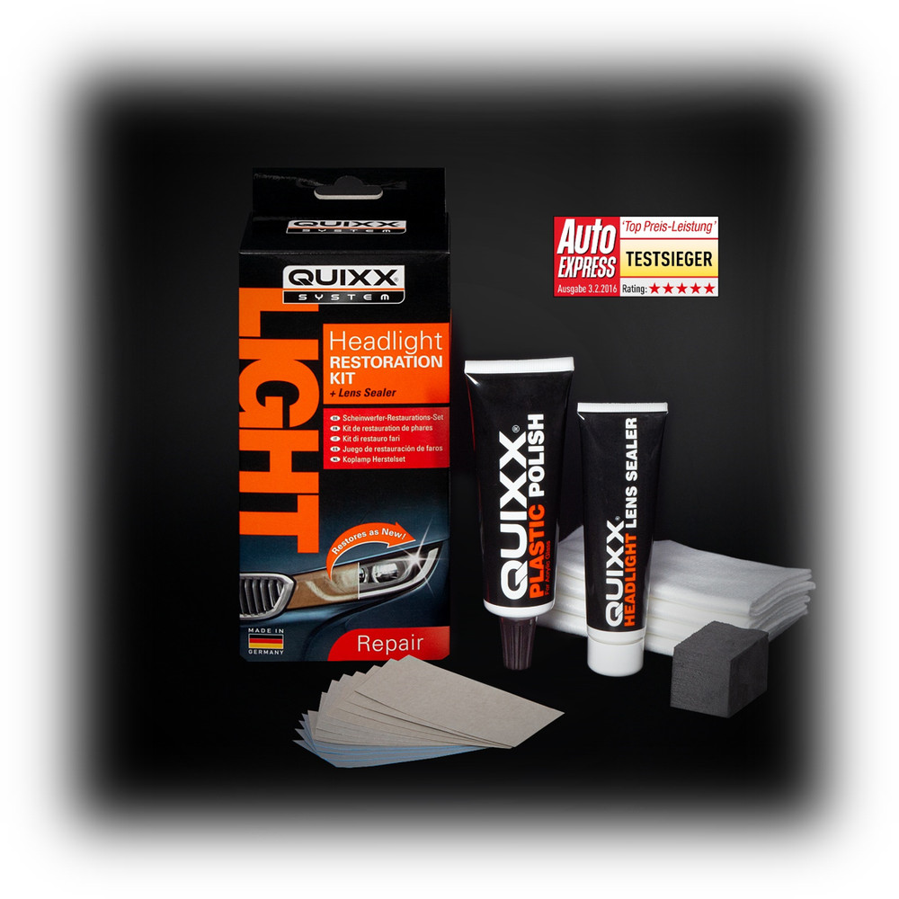 Quixx System Headlight Restoration Kit