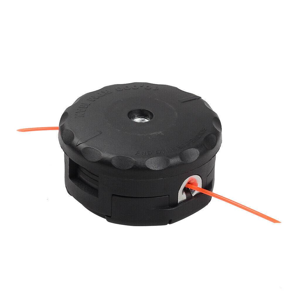 8 x Trimmer Head Black Accessory Universal Easy Installation Weeds Eater Head