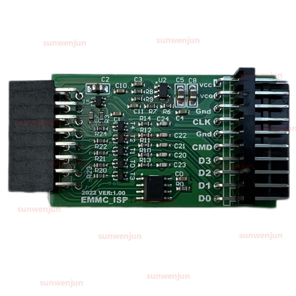 XGecu EMMC ISP driver in-circuit programming Adapter for T48(TL866-3G)programmer