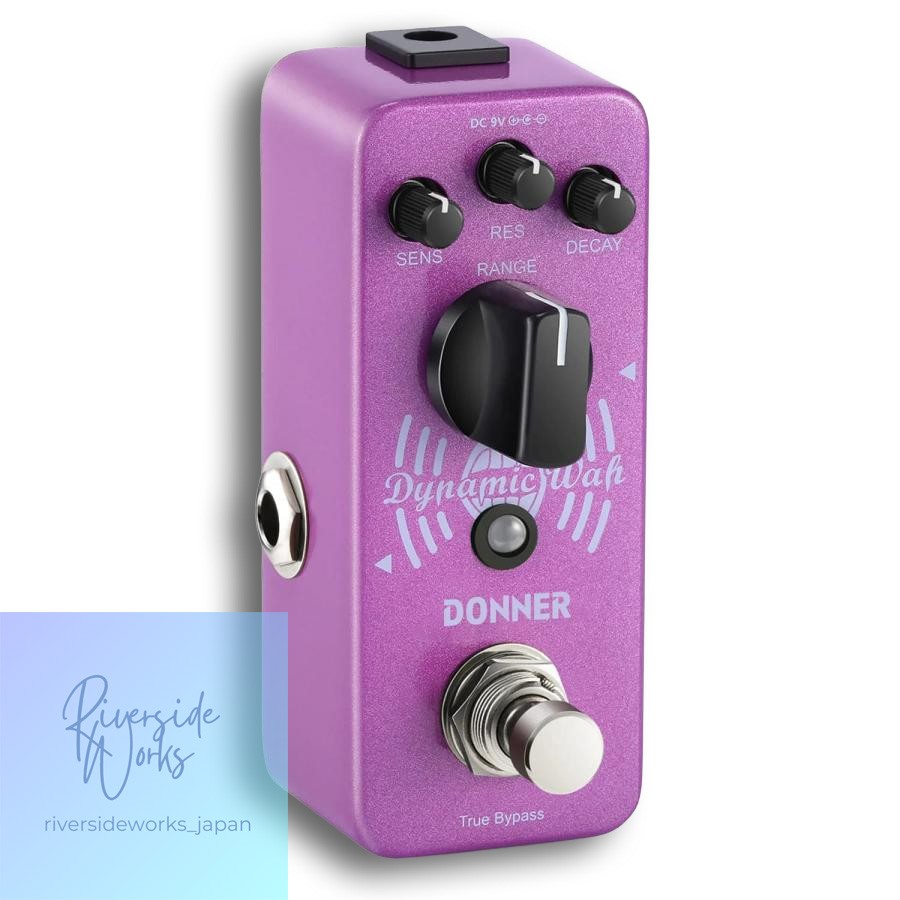 Donner Dynamic Wah Auto Wah Pedal for Guitar Effects