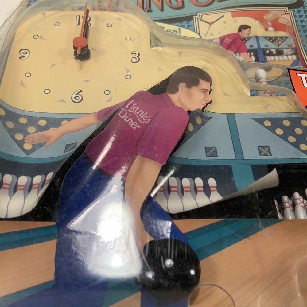 Clock Bowling Original Vintage with Real Bowling Action and Sounds Read Untested