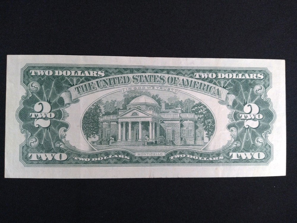 1963 Two Dollar Bill Red Seal
