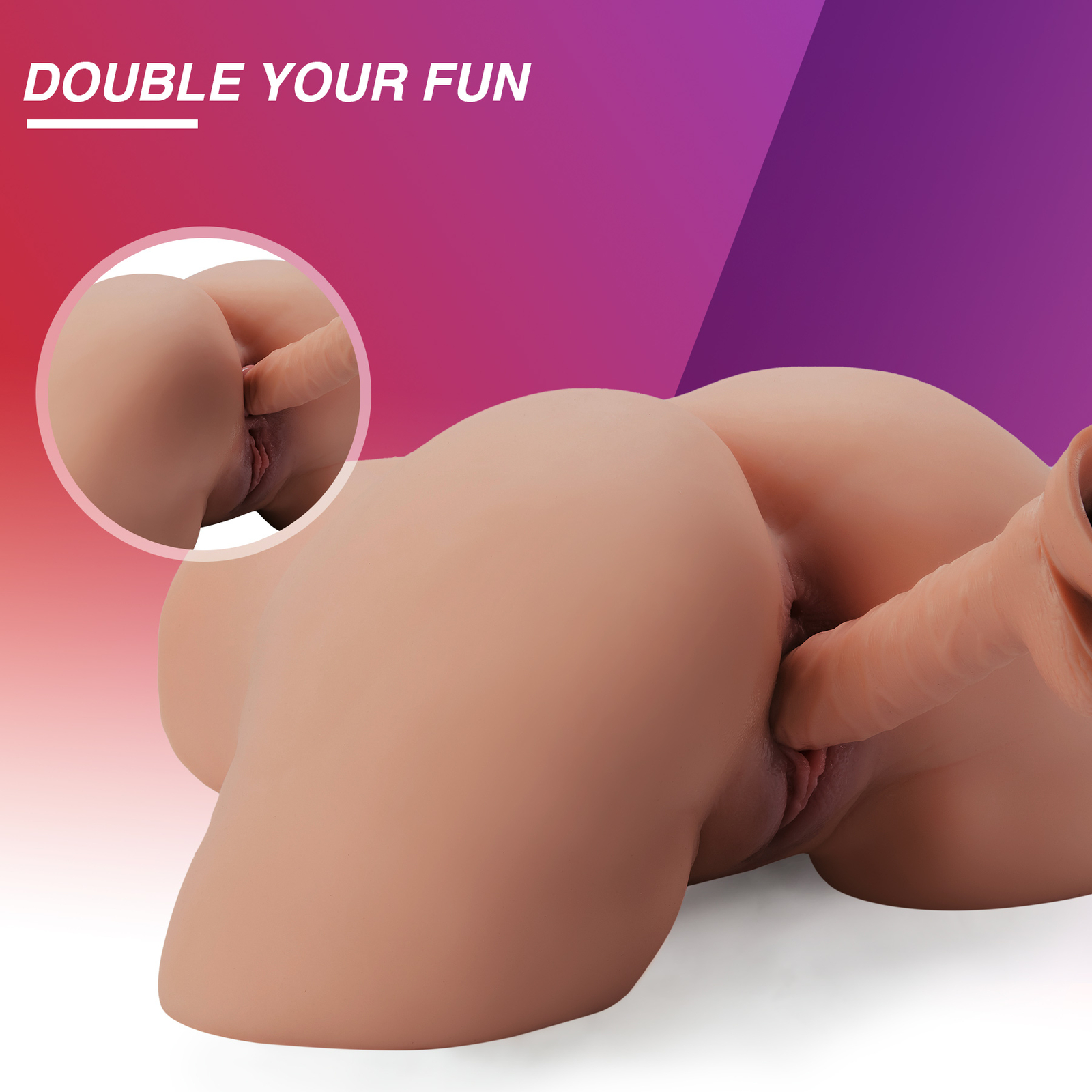 24lb Big Ass Real Size Male Masturbator Life Sex Doll Pussy Anal Sex Toy For Men