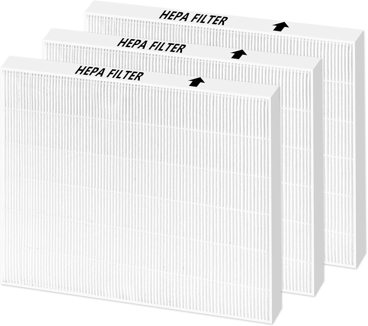 3 Pack Replacement HEPA Filter for Coway 3304899 AP1512HH 1512 Carbon Filters