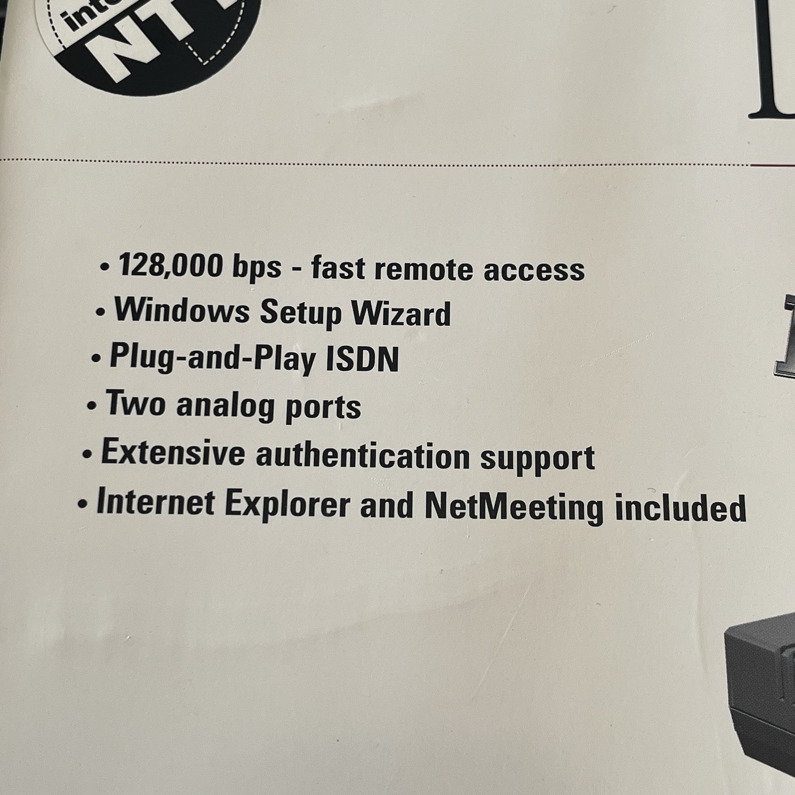 Eicon Technology DIVA T/A ISDN Modem External Vintage