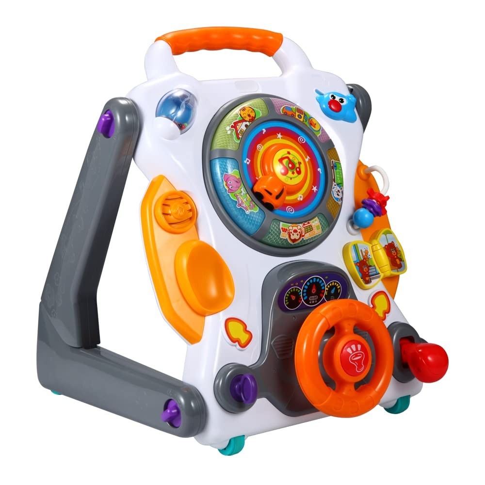 3-in-1 Multifunctional Baby Activity Walker & Learning Table