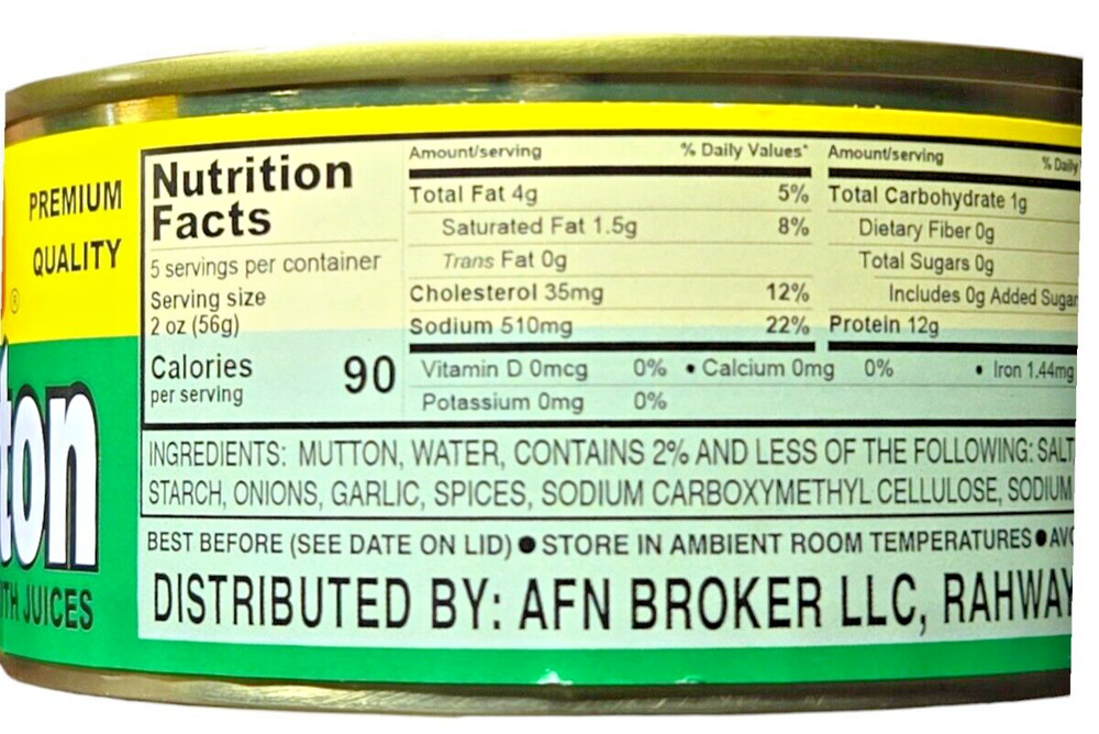Champion Halal Corned Mutton - 9.87 oz