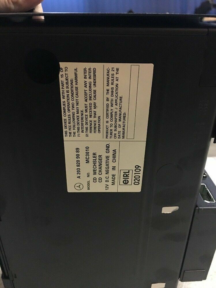 2004 , Mercedes Benz C230 CD CHANGER