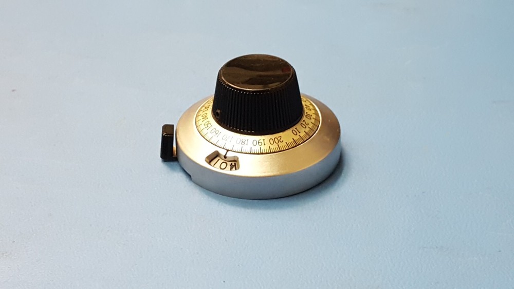 DIAL SCALE, 21A11A11B10 , Spectrol ,  15 TURN CONCENTRIC