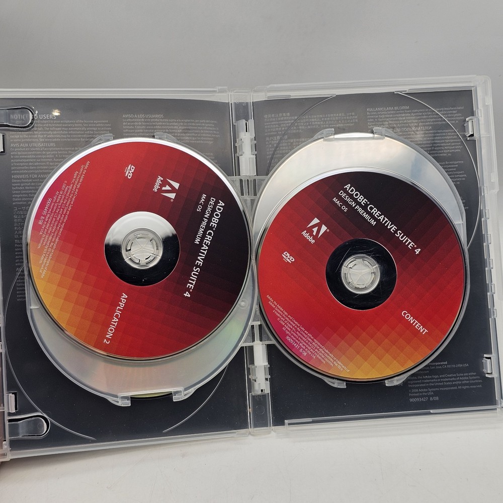 Adobe Creative Suite 4 Design Premium Full Version For Mac OS + Serial Number