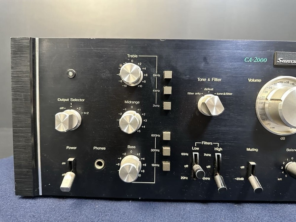 Sansui CA-2000 Stereo Preamplifier Japanese Edit Good