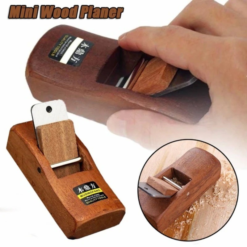 Woodworking Planer Mini Hand Tool Flat Plane Bottom Edge Carpenter Gift