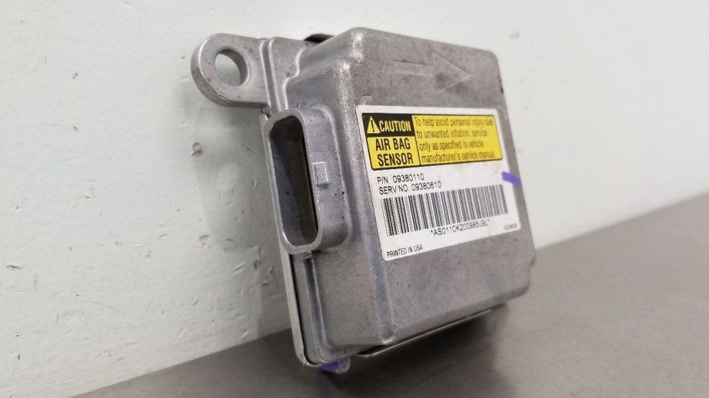 2000 PONTIAC FIREBIRD SRS CONTROL MODULE 09380110