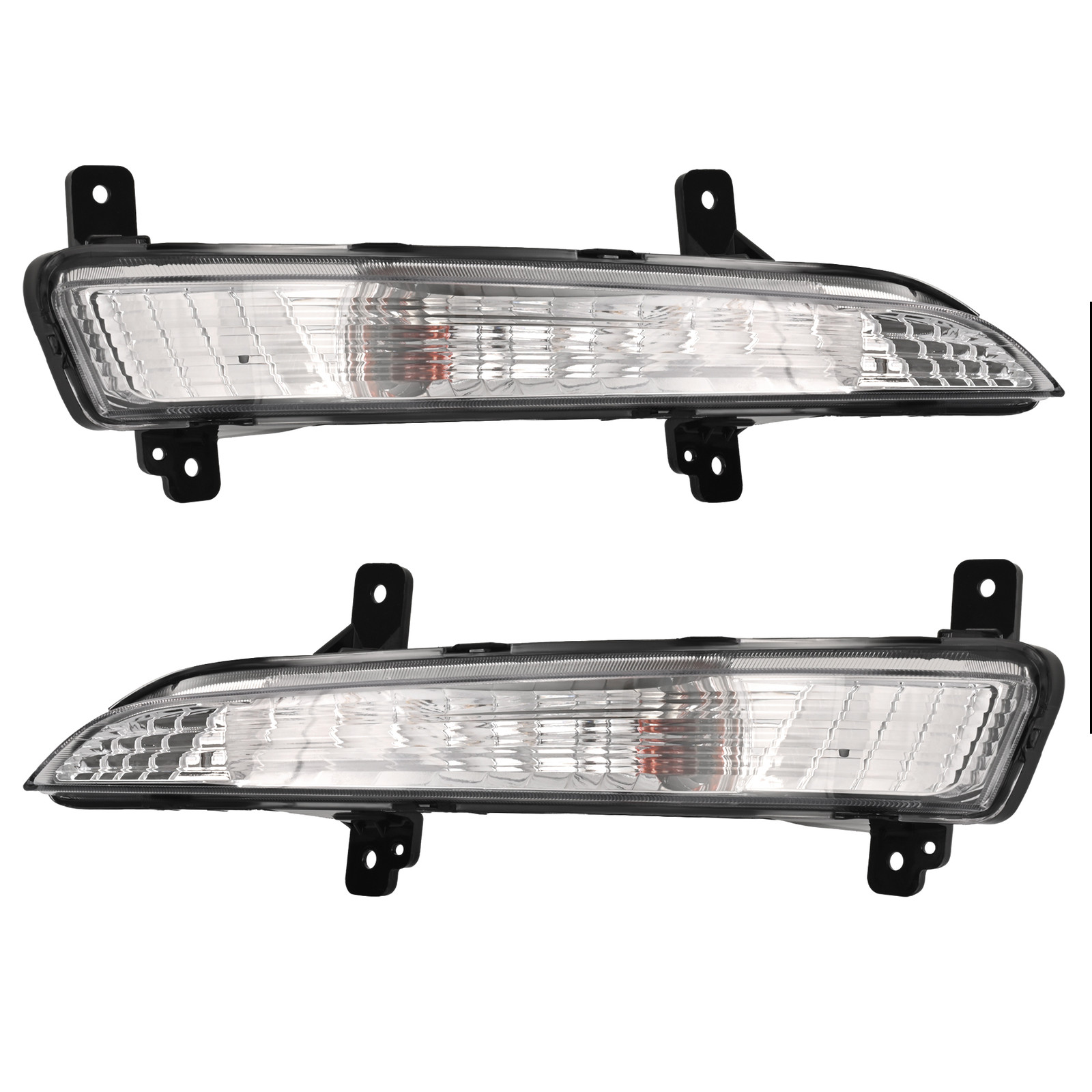 For 2013-2017 Chevy Traverse Front Bumper Lower&Upper Cover Assembly w/ Foglight