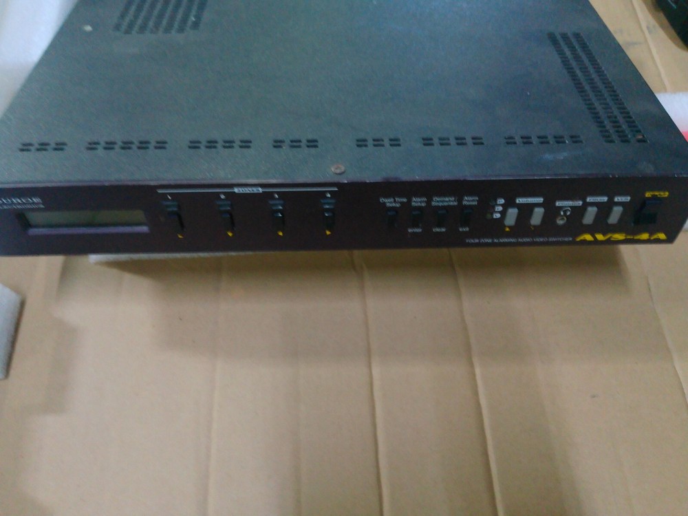 Louroe Electronics Four Zone Audio/Video Switcher AVS-4A