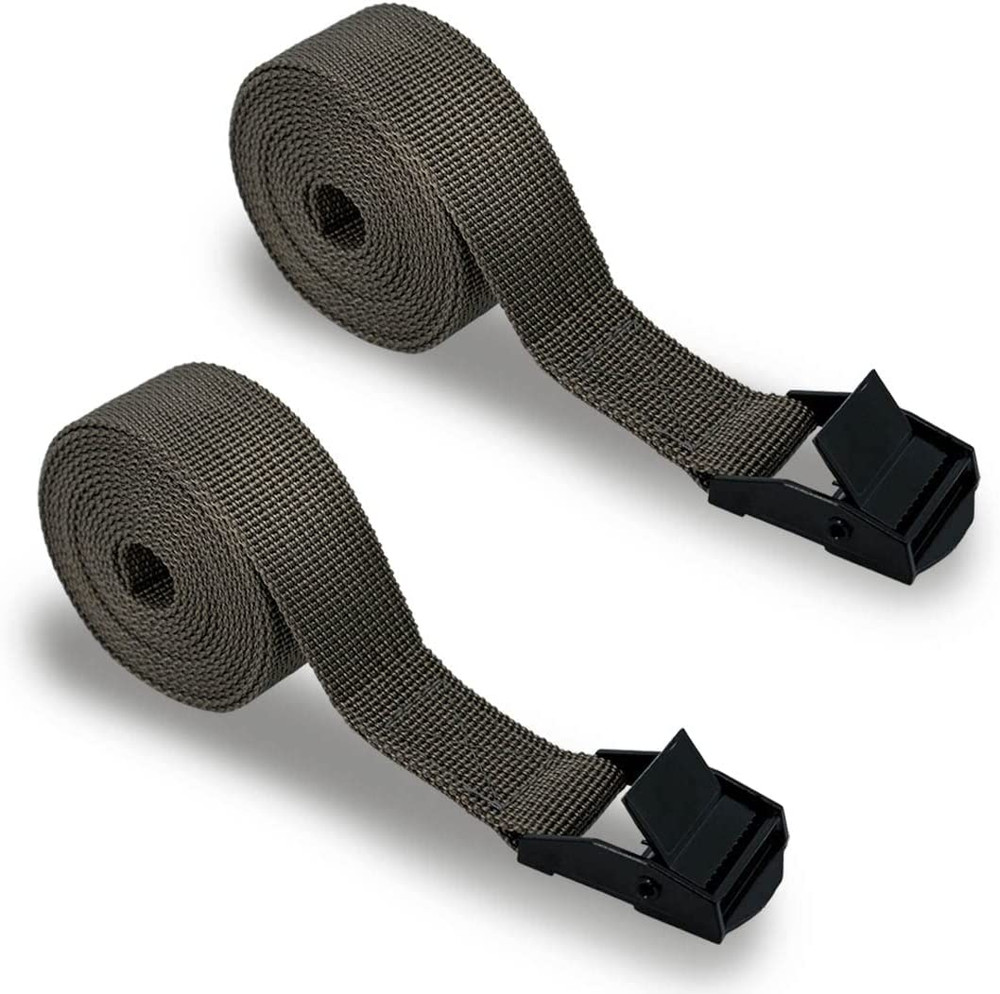 Trail Camera Straps Game Cam Mounting Strap 25mm Width*6 ft. Long, 2-Pack Brown