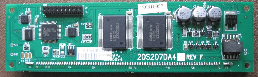 New and Original Display VFD Module 20S207DA4