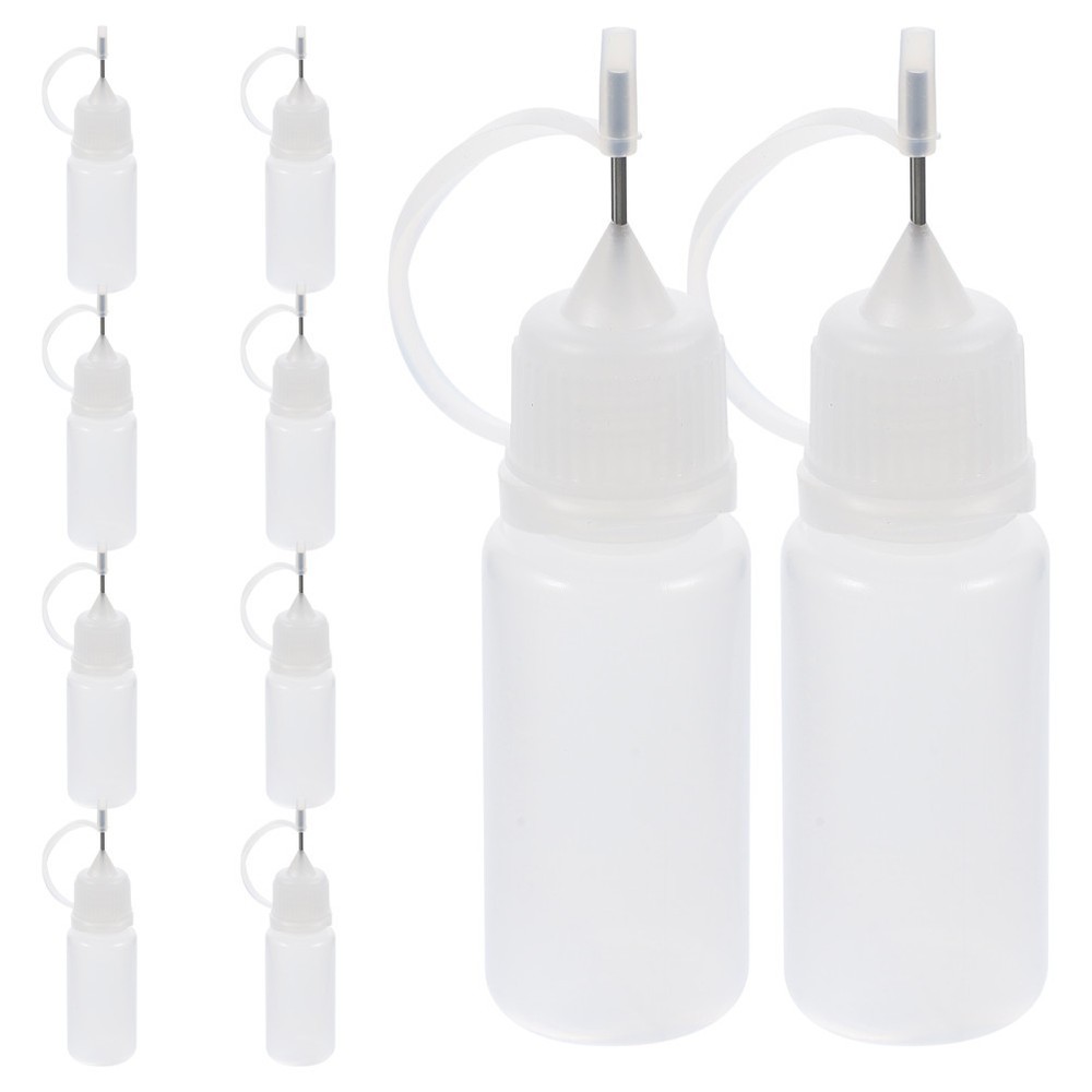 10 Pcs Paper Quilling Glue Applicator Crafting & Precision Diy Tip