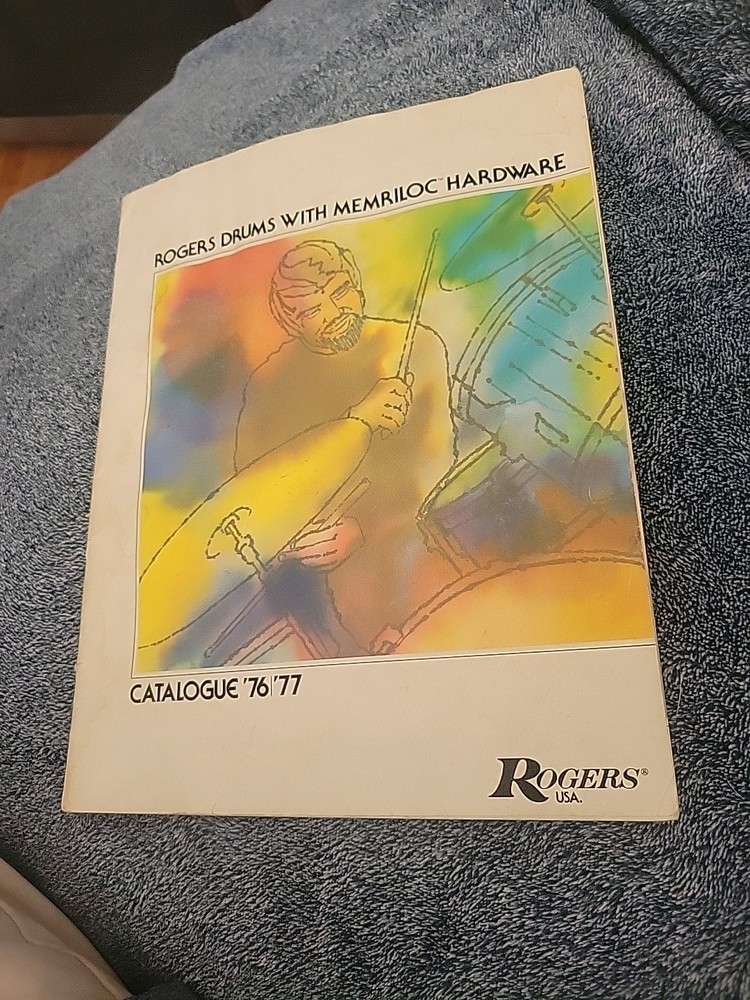Rogers 1976/77 Drum Catolog