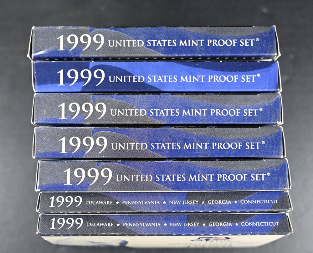28 Sets 1999-2014 US Mint Proof Sets Uncirculated Coins