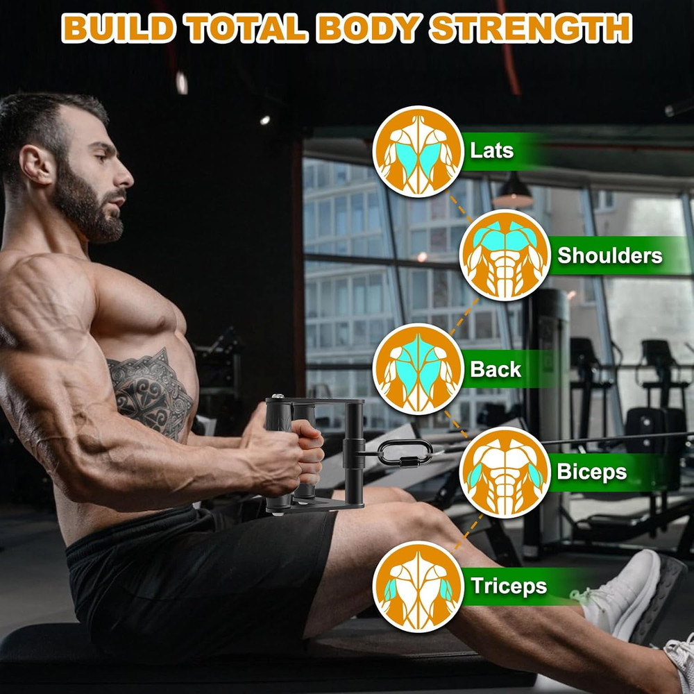 Tricep Pull down Attachment, Cable Machine Accessories for Home Gym, Cable Machi