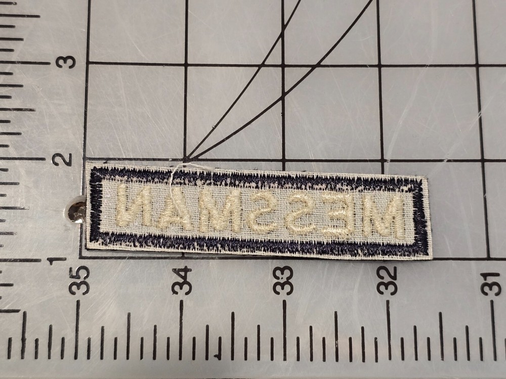 Original Patch Messman Tab Cut Edge 3080