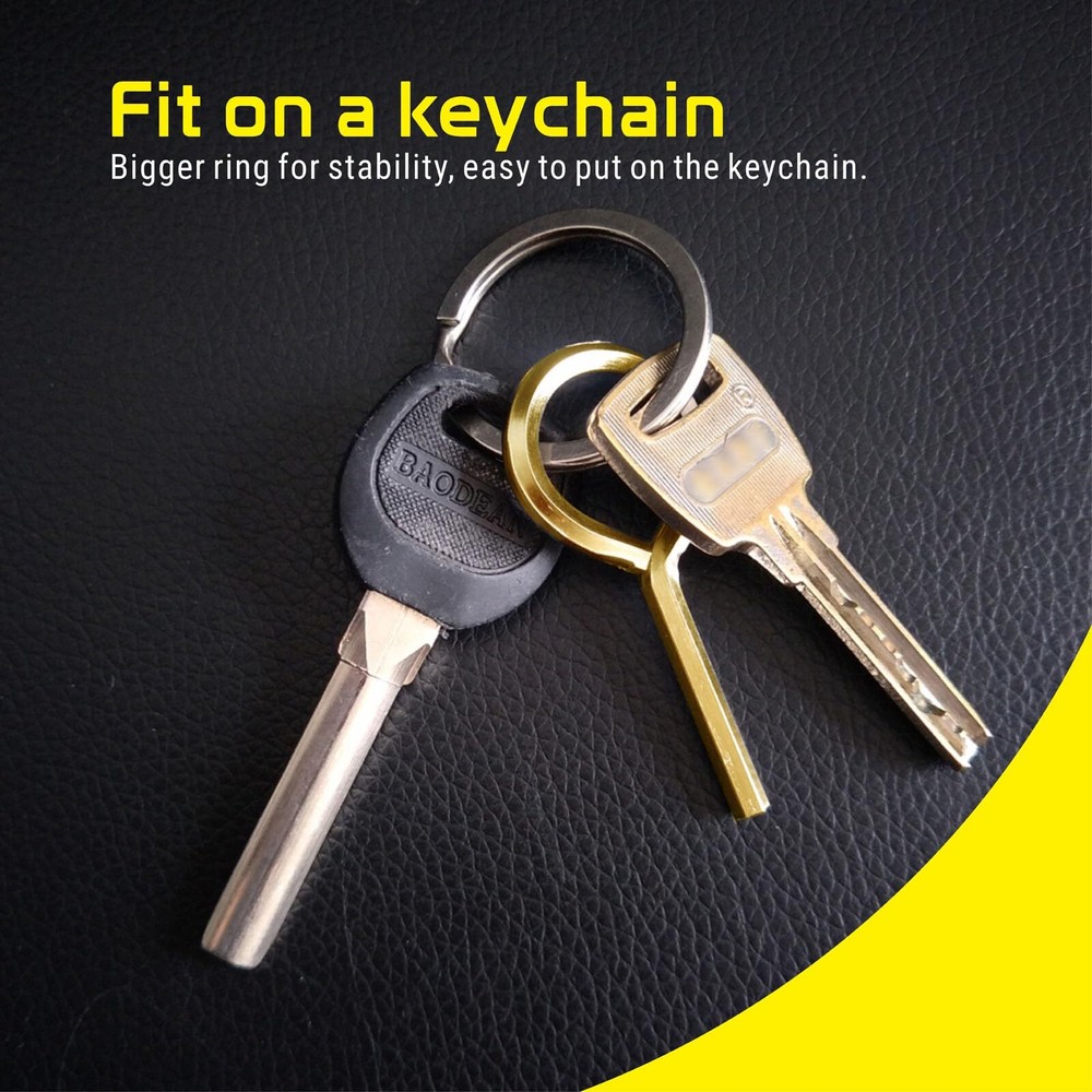 5Pack 5/32Inch Standard Hex Dogging Key with Full Loop for Push Bar