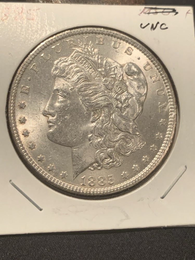1885 Morgan Silver Dollar - MS - Nice Coin , See Pics