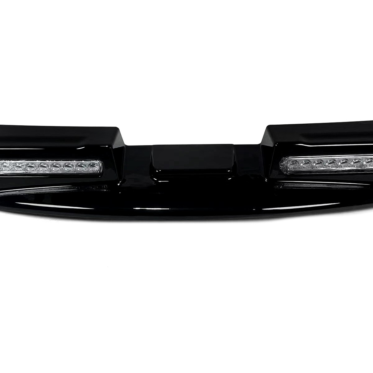 For 2019-2023 2024 RAM 1500 Gloss Black Lamp Model Roof Top Light Bar W/ LED DRL