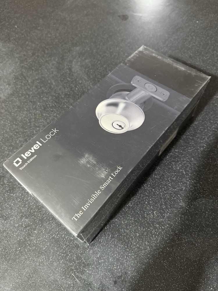 Level Lock Touch Edition Smart Lock Bluetooth Apple HomeKit Ring Compatible NEW