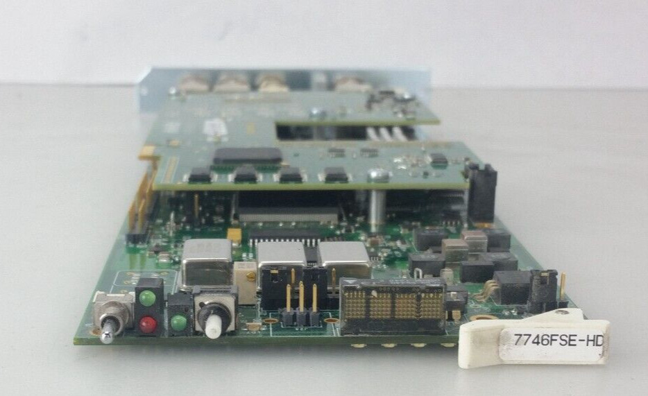 Evertz 7746FSE-HD HD/SD SDI Frame Synchronizer Sync W/ Back panel