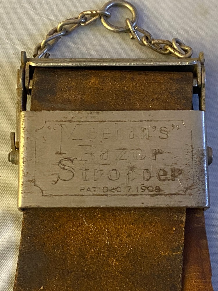Antique Alfred Meehan Razor Strop Pat. 1908