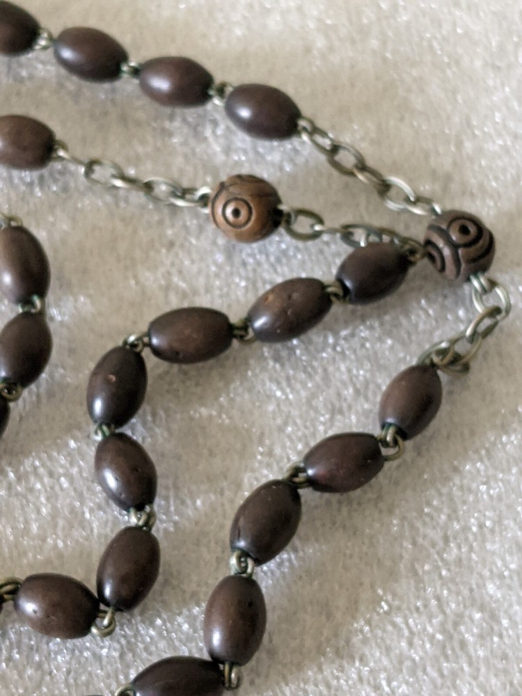 France Indecrochable Rosary Crucifix Catholic Prayer Beads