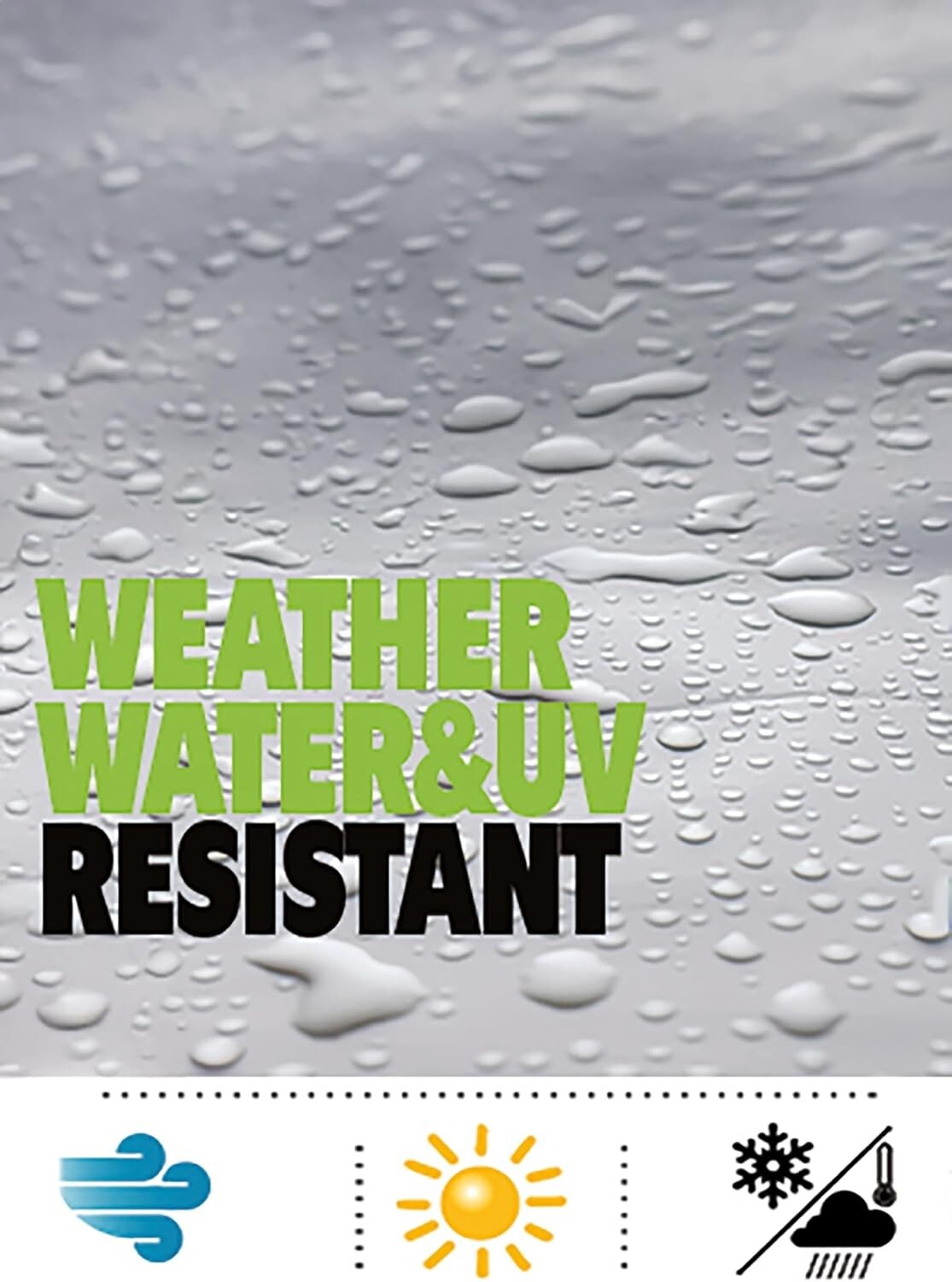 16 MIL Thick Ultra Heavy Duty White Tarp 3ply Waterproof 9.5oz UV Protected